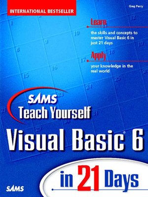 cover image of Sams Teach Yourself Visual Basic&#174; 6 in 21 Days